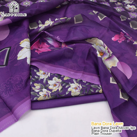 BANA DORA LAWN 3pcs | BD-5