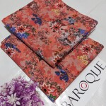 Unstitched Printed Lawn 2 Piece Suits | BK-08