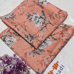 Unstitched Allover Printed Lawn 2 Piece Suits | BK-32 | T-Pink Colour