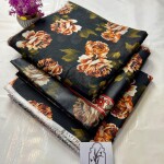 Unstitched Allover Digital Bana Doriya Lawn 3 Piece Suits | BK-34