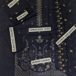 Chicken Kari Daman Lawn Embroidery 3-PCS Suit | BK-15
